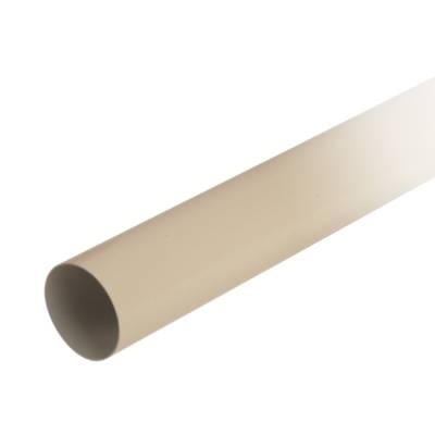 Tube de descente prémanchonné PVC NICOLL pour eaux pluviales diam.100mm long.4m sable - Gedimat