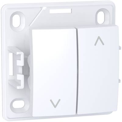 Interrupteur volets roulants blanc polaire ALREA - Gedimat - SCHNEIDER ELECTRIC