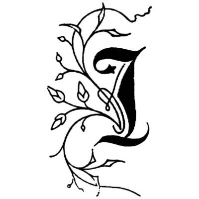 Sceau à vis carré avec manche en bois vernis ( Enluminé) - I