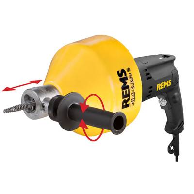 Déboucheur électrique REMS Mini cobra S - à spirale - 170023 R220 - Maxoutil