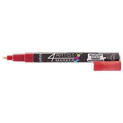 Marqueur peinture 4ARTIST pointe ogive 2 mm ROUGE - PÉBÉO