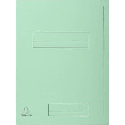 Paquet de 50 chemises imprimées 2 rabats SUPER 210 - 24x32cm Vert clair