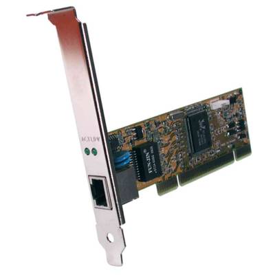 Carte réseau PCI Gigabit Ethernet RJ45, 1 port RJ45