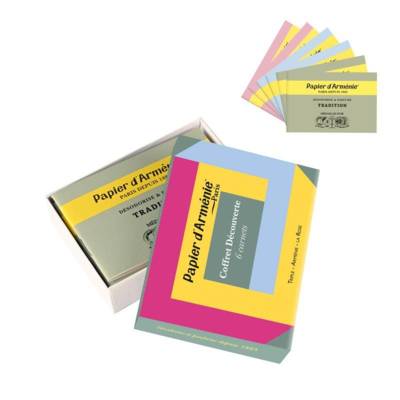 Coffret découverte de 6 Carnets ( 2 de chaques parfums Tradition, La Rose et Arménie)