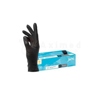 Gant nitrile noir non poudré - Taille 8/M - Gedimat - MP HYGIENE