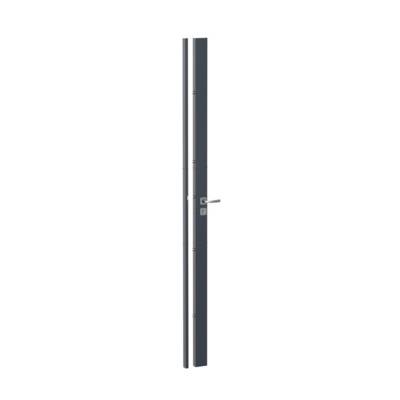 Serrure PROTECTIVE 41 HDI+ 4 points GA 65x35 Vis 70 ASSA ABLOY 4 Clés - Gris Muze Chromé velours - Droite - 28491000 - Maxoutil