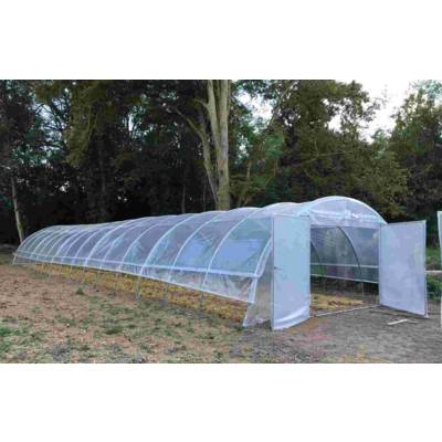 Serre Tunnel Professionnelle Normandie - 6m50 x 18m00