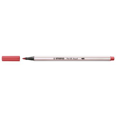 Feutre pinceau Pen 68 brush, rouge terracotta - STABILO
