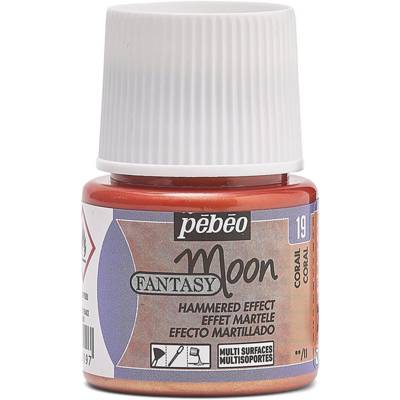 Flacon 45ml Peinture Fantasy Moon à effet martelé SAUMON - PÉBÉO