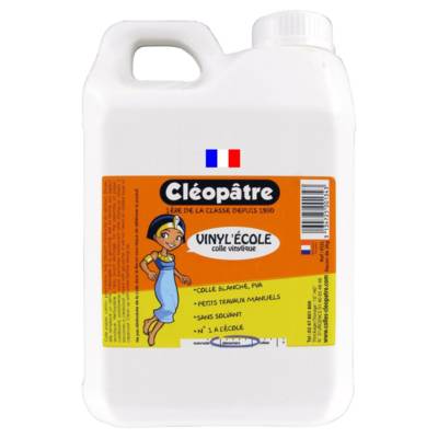 Bidon de 5 litres de colle blanche vinylique