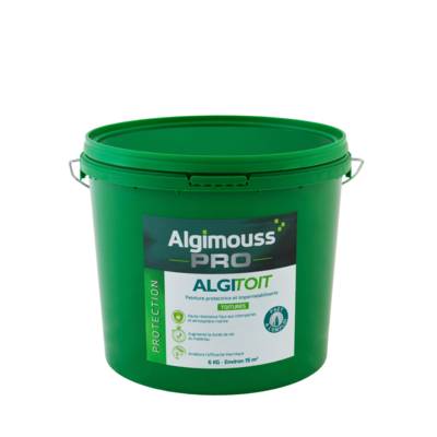 Peinture ALGITOIT rouge brique - Gedimat - ALGIMOUSS