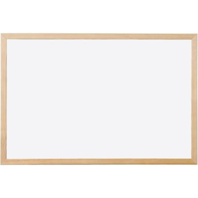 Tableau mélaminé cadre bois lisse lavable 60x40cm