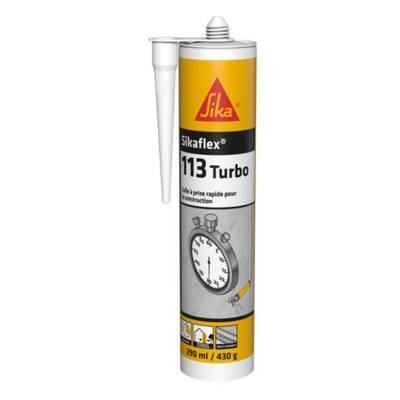 Colle mono composante SIKAFLEX 113 TURBO - cartouche de 290ml - Gedimat