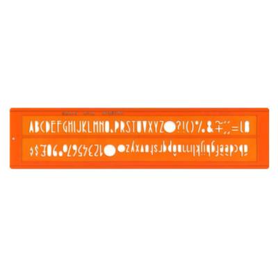 Trace Lettres Banjo n°4 Matière Biosourcée Orange - MINERVA