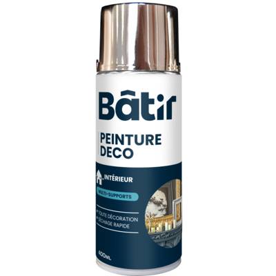 Peinture aérosol LES FESTIVES chrome argent - Gedimat