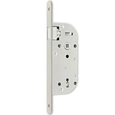 Serrure Axe 50 NF métalux, clé l gauche aspect inox M/Variures 5 sans gache réversible - EURO-ELZETT - G840E2D7K4L ROZ - Maxoutil