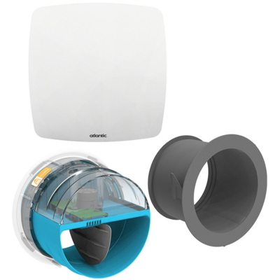 Kit e-Twist&Go pour Hygrogenius avec 1 Piquage 125 Cuisine + 1 Bouche Line - ATLANTIC - 526289 - Maxoutil