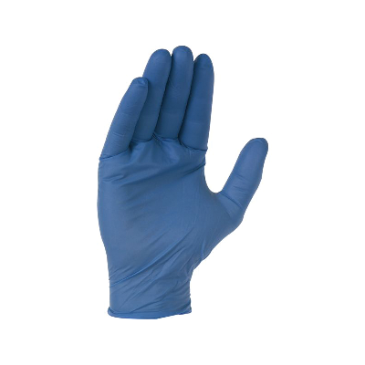 BOITE DE 100 GANTS EN NITRILLE T. XXL 10/11 USAGE UNIQUE EN374 - Maxoutil