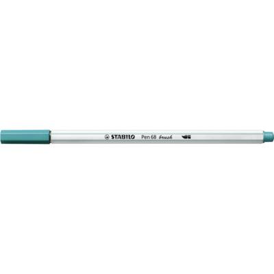 Feutre pointe pinceau Pen 68 brush vert émeraude - STABILO