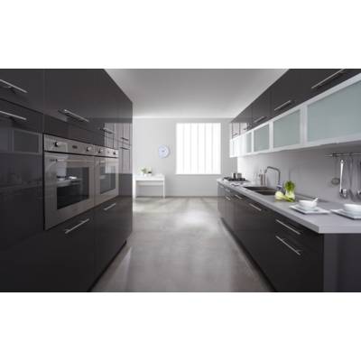 Plinthe de cuisine TORINO anthracite brillant - H.14 x L.225 cm - Gedimat - BCD