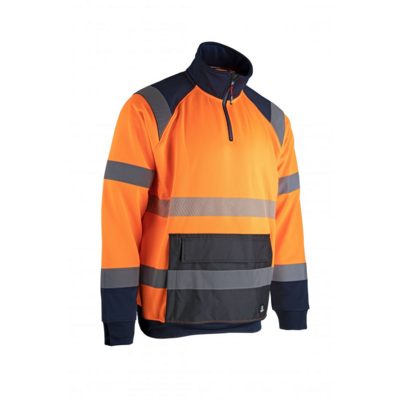 Sweat haute visibilité col montant T.XL - LMA - 8085