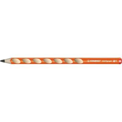 Crayon graphite EASYgraph B droitier orange