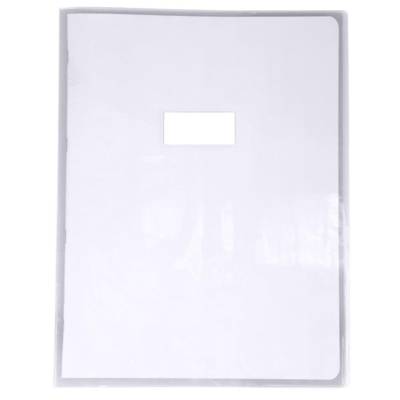 Protège-cahier Cristal 12/100ème 24x32 Transparent incolore