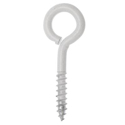 Piton plastifié blanc 3 x 16 mm - Gedimat - NORAIL