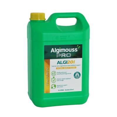 Traitement et imperméabilisant ALGI 201 - bidon de 5l - Gedimat - ALGIMOUSS