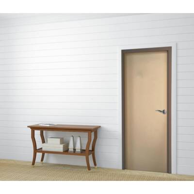 Bloc-porte plane isophonique 29db coupe-feu EI30 Hui.66 mm - 204 x 83 cm - droit poussant - Gedimat - JELD WEN