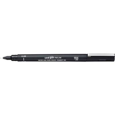 Feutre technique PIN 003200 N Pointe 0,03 mm Noir - UNI-BALL