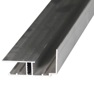 Profil H de bordure pour plaque polycarbonate ép.16mm - L.3 m - alu brut - Gedimat - DHAZE