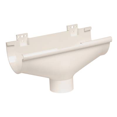 Naissance centrale à dilatation pour gouttière PVC de 25 NICOLL NAD25B coloris blanc - Gedimat