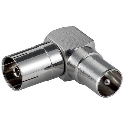 Adaptateur Coaxial 9,5 mm Coudé 90° pour câble antenne