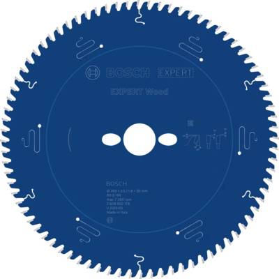 Lame de scie circulaire filaire EXPERT Wood pour scies stationnaires Ø260 mm - BOSCH - 2608902179