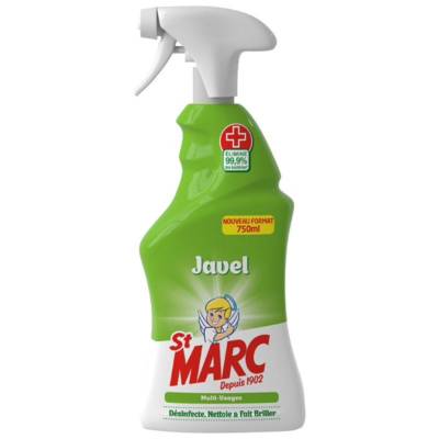 Pistolet Spray Nettoyant Multi-Usages avec Javel - 750 ml