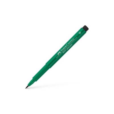 Feutre Pitt Artist Pen Brush vert phtalo foncé - FABER-CASTELL