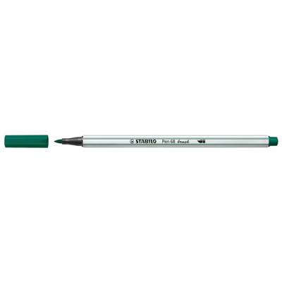Feutre Pen 68 brush Pointe Pinceau Vert pin - STABILO