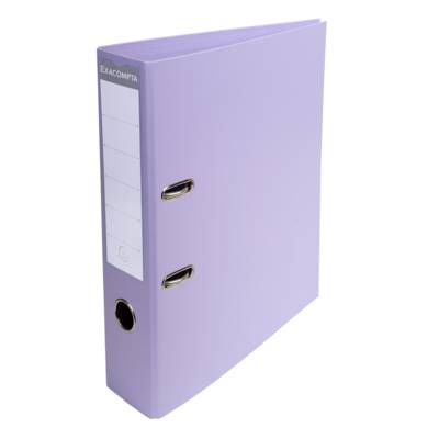 Classeur à levier PVC A4 dos de 70mm Lilas