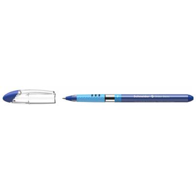 Stylo à bille Slider Basic pointe fine bleu - SCHNEIDER