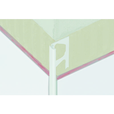 Profilé de finition et de décoration Schlüter-JOLLY-P PVC blanc - Gedimat - SCHLUTER SYSTEMS