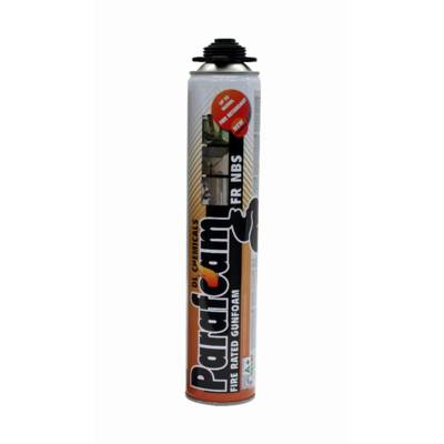 Mousse PU pistolable Parafoam FR NBS coupe feu DL CHEMICALS - Cartouche de 750ml - Lot de 12 - 0900026N000049