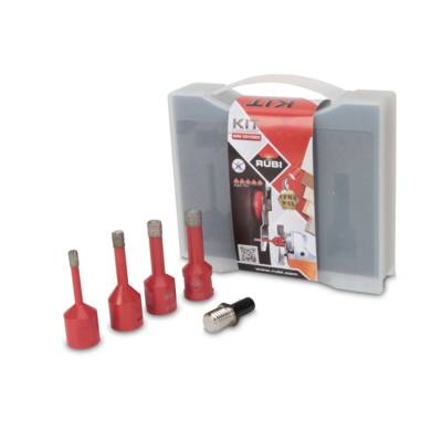 Kit trépans diamant MINI DRYGRES - Gedimat - RUBI