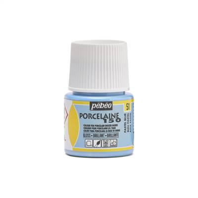 Flacon 45 ml Peinture P150 Porcelaine Coloris Bleu pastel