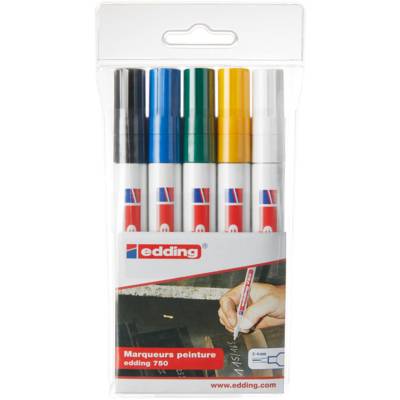 Marqueur Peinture 750 Etui de 5 Assorti 2-4 mm