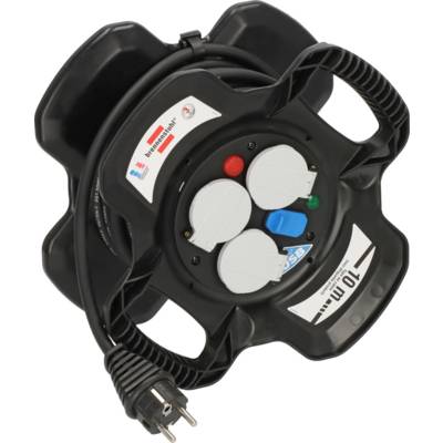 Enrouleur de câble compact X-GUM avec ports USB H07RN-F 3G1.5 - 10 m - Gedimat - BRENNENSTUHL