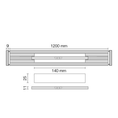 Canviveau KERDI-LINE VARIO - Gedimat - SCHLÜTER SYSTEMS