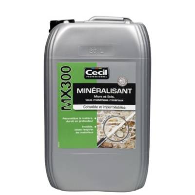 Minéralisant MX300 incolore - Gedimat