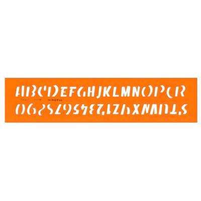 Trace Lettres Okay n°8 Matière Biosourcée Orange - MINERVA