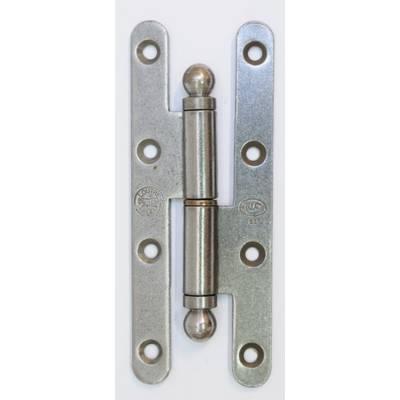 Paumelle boule acier poli N°27 BROS - 140x55 BR+Vase droite - 27ARD1451 - Maxoutil